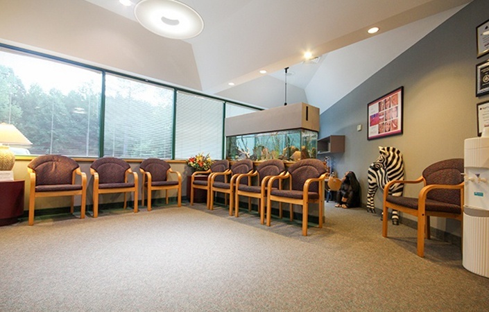 Bloofield dental office waiting room